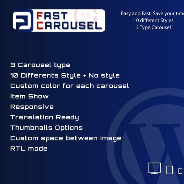 Gutenberg Fast Carousel – WordPress Plugin