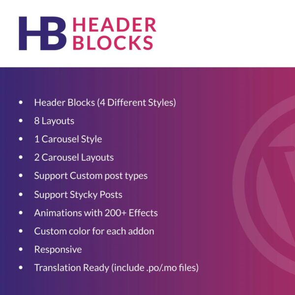 Header Blocks for Elementor – WordPress Header Builder Plugin