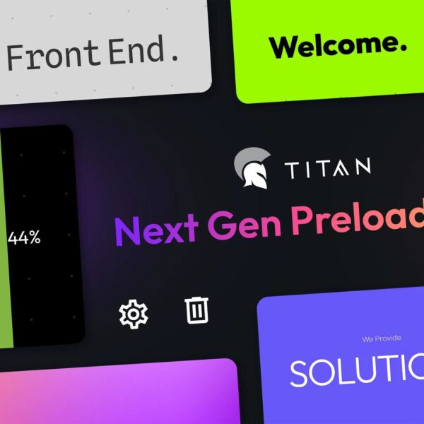 Titan Preloaders and Page Transitions for WordPress