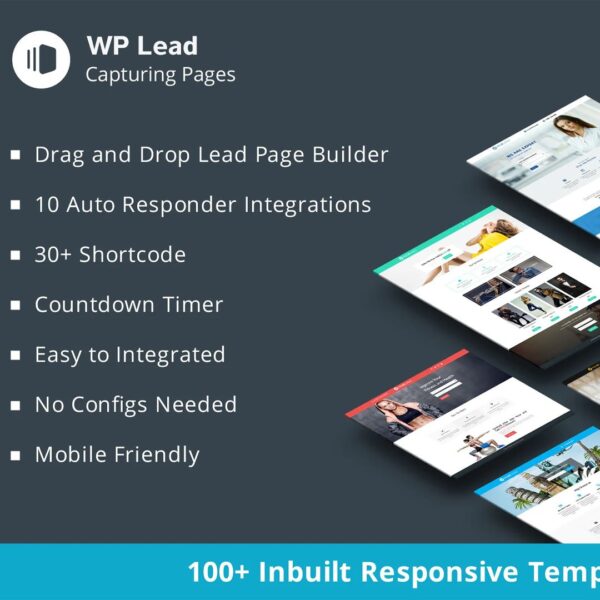 Lead Capture Page Builder for WordPress