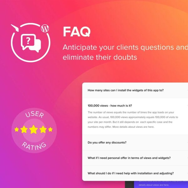 Responsive Accordion FAQ Plugin for WordPress Websites