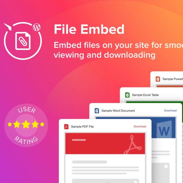 WordPress File Embed & Viewer Plugin